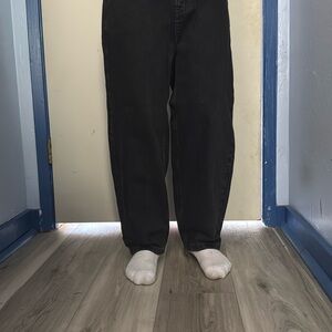 Youth empyre baggy black jeans